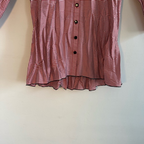 Beluva red gingham shirt ,Size M, Offers welcome! - Picture 7 of 8
